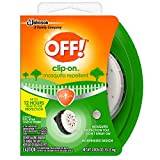 OFF! Clip-On Mosquito Repellent, Clip-On Fan Unit and 1 Repellent Refill, Attaches to Belt, Waistband, or Purse
