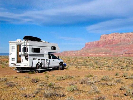 truck camper in utah
