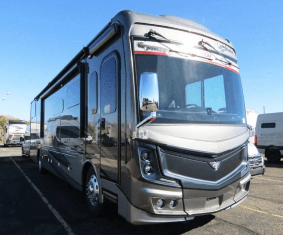 Image of a 2024 Fleetwood Discovery diesel motorhome